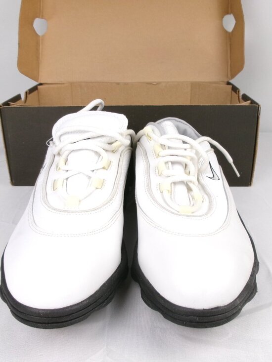 Vintage 1998 Nike Air Sharp TW Golf Shoes Deadstock OG Box Receipt Size 9 main image 11